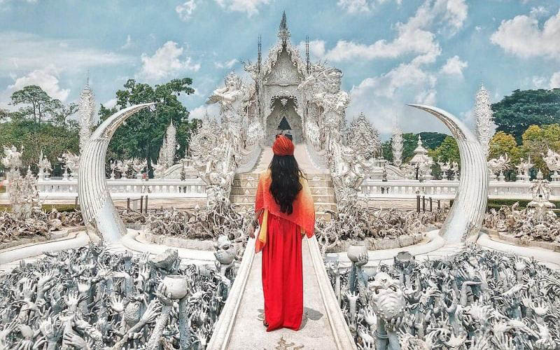 The White Temple of Thailand - Wat Rong Khun